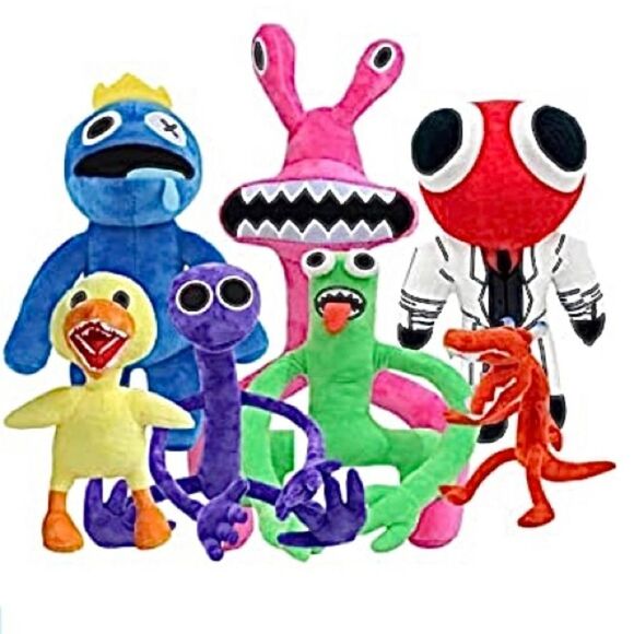 Rainbow Friends all 7 included NWOT